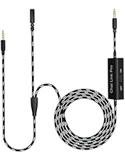 Chat Link Cable Compatible with Elgato HD60, HD60 X/S+/S/Pro, 4K60 Pro Capture Card, for Nintendo Switch, PS5, PS4, Xbox One, Capture Voice Chat, Gameplay Sound, 8.85ft (Black)