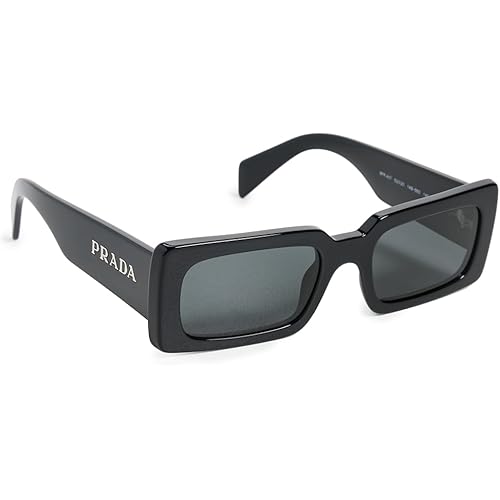 Prada Women's Rectangular Acetate Sunglasses