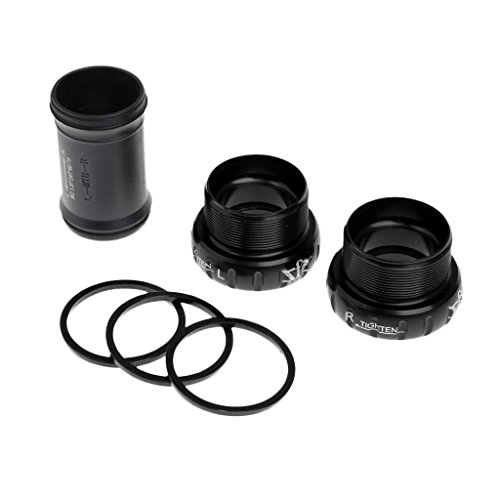 YIJU Bicicleta de Montanha de Estrada de 2 Peças 68 Bicicleta de 73 Mm com Suporte Inferior de Rosca