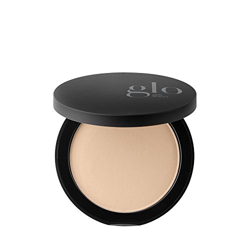 Glo Skin Beauty Pressed Base | Mineral Pressed Powder Foundation with Talc-Free & Paraben-Free Formula | Breathable & Buildable Coverage, Matte Finish, Natural Medium, 0.31 Ounce