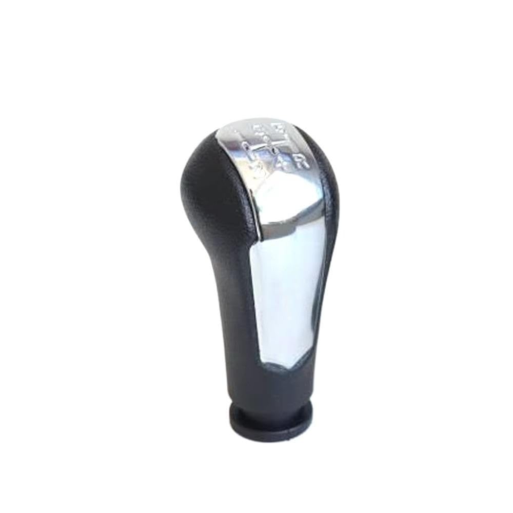 Poanbcgy Chrome 5 Speed Gear Shift Knob Black For Chevrolet Spark 2011- 2016 Auto Parts