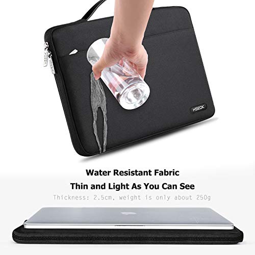 Image of Hseok Laptop Sleeve 13-14 Inch Case Briefcase Compatible with MacBook Neo Pro 14 M5 /M4 /M3 /M2 /M1, All Models 13.3 Mac Air /Pro, XPS 13 14, Most Popular 13 inch-14 inch Notebooks,B01K01