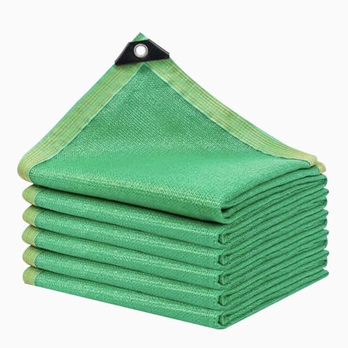 Malla de Ocultacion Jardin y Sombreo 85% Alta Densidad Genérico Red de Sombra Rayos Ultravioleta Resistente para Patio Jardín Exteriores Terraza(5.0x8.0m/16.4′x26.2′)