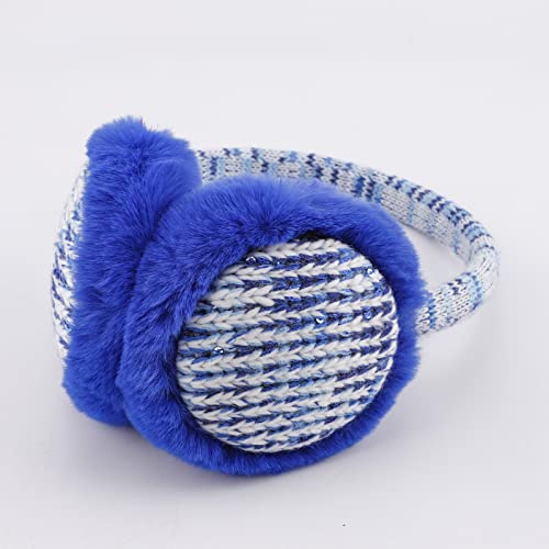 ZTL Kids Knit Earmuffs Winter Outdoor Plush Ear Warmers for Boys Girls 4-16 Years4