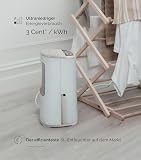 Meaco Dry Arete One osuszacz i oczyszczacz powietrza 6 l | kompaktowy, bardzo cichy, 32 dB | idealny osuszacz powietrza do sypialni, małych pomieszczeń i mieszkań | filtr HEPA H13 | zbiornik 1,8 l