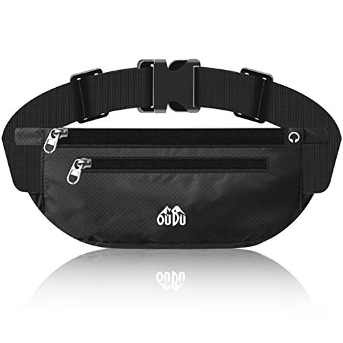 Fanny Pack for Men & Women - Waterproof Waist Bag Pack with Adjustable Strap for Travel Sports Running Cashier's Box