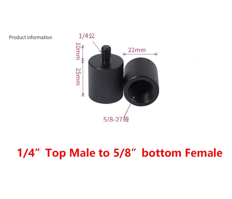 TsoLay 20 Stück 1/4 und 3/8 Kamera Schraube Adapter Konverter TsoLay 20 Stück 1/4 und 3/8 Kamera Schraube Adapter Konverter