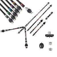 Wolfman Bogenschießen Stabilisator Set – 3K Reine Kohlefaser, 30 Zoll Hauptstange, 10 Zoll Seitenstangen, V-Bar, Für Recurve- & Compoundbogen, In 6 Farben Wolfman Bogenschießen Stabilisator Set – 3K Reine Kohlefaser, 30 Zoll Hauptstange, 10 Zoll Seitenstangen, V-Bar, Für Recurve- & Compoundbogen, In 6 Farben