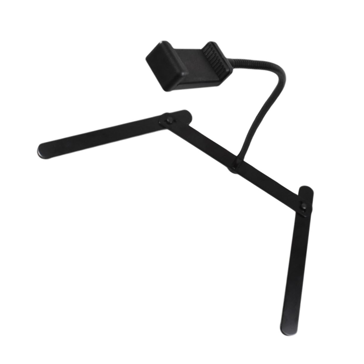 Homoyoyo Supporto Treppiede con Base Antiscivolo e Regolazione Angolare Telefono Sospensione per Streaming e Riprese Design Ergonomico Schiena e Cervicale