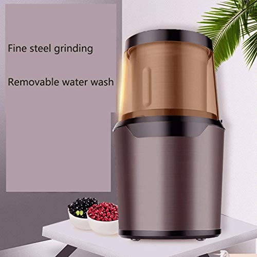 Hbao Molinillo de café eléctrico, Frijoles Simple Toque Compacto pequeño Afilado de Herramientas automática Molino de… - Imagen 5