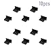 Skweawert 10 PCS Mini USB Port Anti-dust Plugs, Silicone Covers Caps Stoppers, Port Protector for PC Laptop Notebook Computers, 0.28 x 0.08 (LxW)