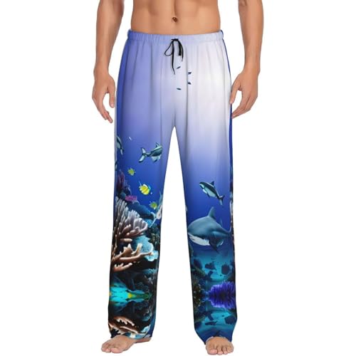 Pantalon de nuit requin confortable avec poches pour vos soirées
