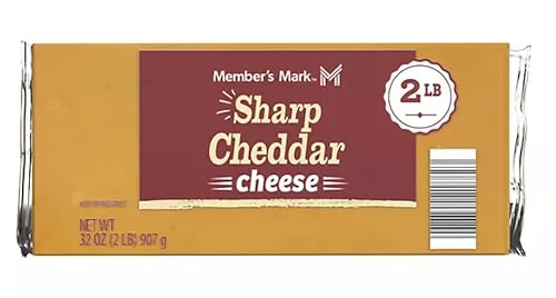 Sharp Cheddar Cheese Block 2 lbs.