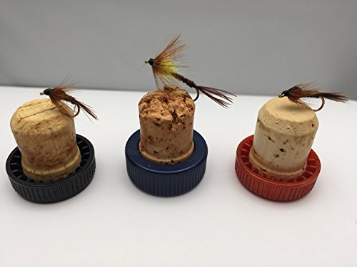 BestCity Lot de 16 mouches de pêche à la mouche en forme de queue de faisan nymphes colorées pour la pêche à la truite avec boîte de fermeture à clip #344 Cover