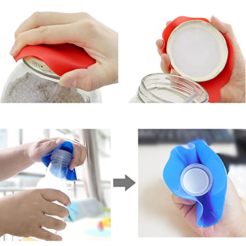 Zueyen 5 pezzi di gomma apribottiglie