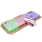 Este teclado está hecho de partículas ABS de aleación de aluminio de alta calidad, antideslizante, resistente al desgaste y no se decolora, la textura de las teclas es fina y no deja huellas dactilares.