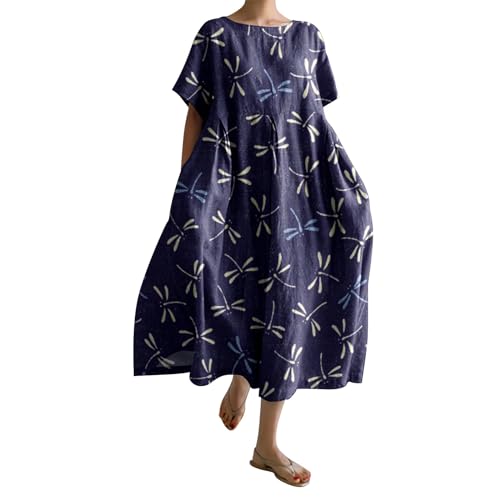 Robe fluide chic avec poches qui affine la silhouette en été