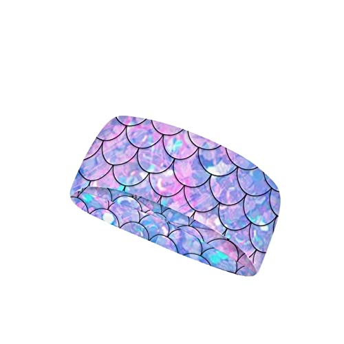 Bandeaux de sport antidérapants Xoenoiee style sirène pour homme et femme