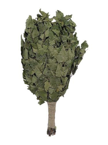 Dufte Momente | 1 x Birken Reisig Premium | Robuster Saunawedel mit intensivem Duft | Dicht & voluminös für Dein perfektes Sauna-Erlebnis