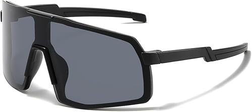 JOVAKIT Gafas de sol de béisbol para niños y niñas de 3 a 13 años, lentes de sol de béisbol juvenil, UV400, pantallas deportivas de ciclismo