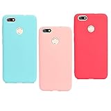 3x Huawei Y6 pro 2017/enjoy 7 Fundas, Elegante diseñado, fina y ligera, blanda y flexible, nunca hará que su teléfono móvil se ve voluminosos.