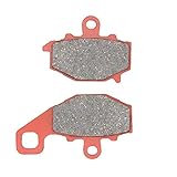 MEXITAL 1 pair Motorbike Rear Ceramic Organic Brake Pads for Kawasaki ZX 1000 G/M (Ninja 1000)