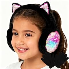 B-black (Earmuff Gloves Set)