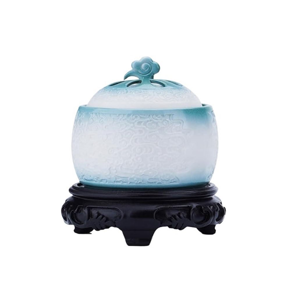 Incense Burner Home Zen Ceramic Buddha Aromatherapy Burner Office Desktop Decoration Ornaments