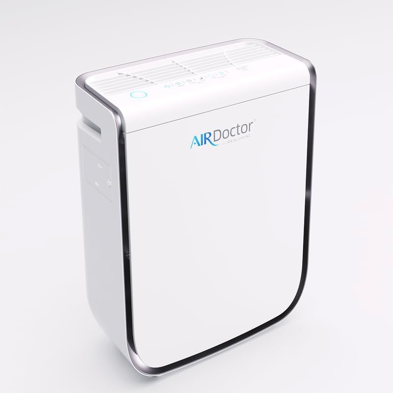 AIRDOCTOR AD2000 4-in-1 Air Purifier for Small & Medium Rooms with UltraHEPA, Carbon & VOC Filters Air Quality Sensor Automatically Adjusts Filtration Removes Particles 100x Smaller Than HEPA Standard