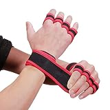 Fitness-Handschuhe, rutschfest, für Fitnessstudio, Grip, Krafttraining, Pole Dance Yoga, Frauen und Männer.