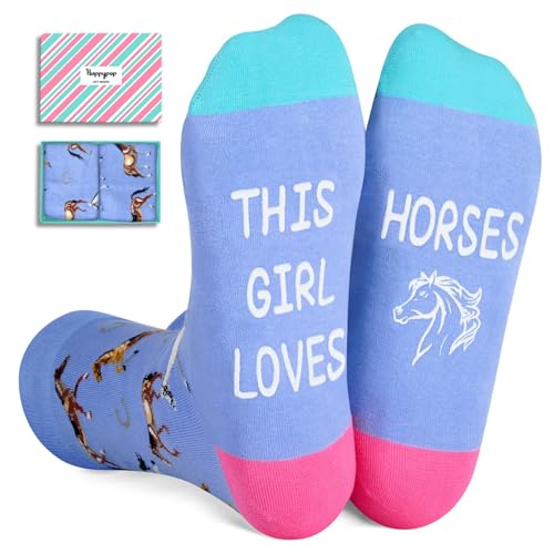 HAPPYPOP Unique Horse Lover Socks