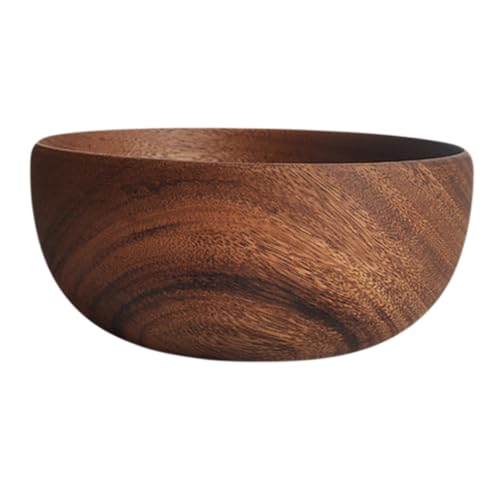 SMASOLO 相思木製サラダボウル 携帯便利 軽量 食洗機対応 木製ボウル デザ