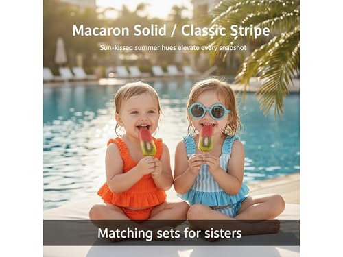 image for Happy Town Baby Infant Swimsuit Girl Toddler Bathing Suit Girl Summer 