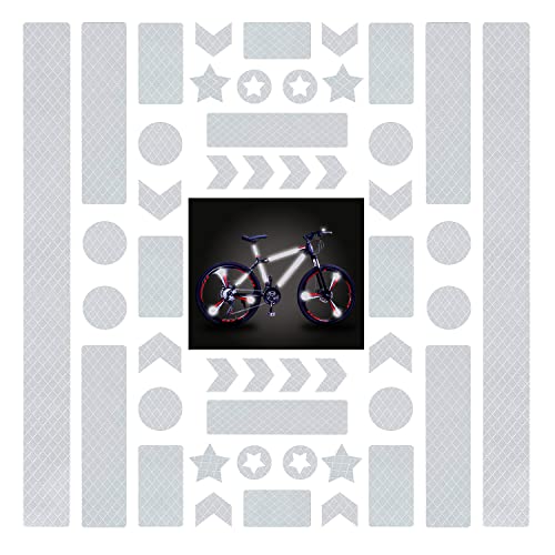 Set di 42 adesivi riflettenti, autoadesivi