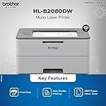 Brother-HL-B2080DW-Automatic-Duplex-Laser-Printer-with-34-Pages-Per-Minute-Print-Speed-64-MB-Memory-Large-250-Sheet-Paper-Tray-WiFi-WiFi-Direct-LAN-USB-Connectivity-Free-Installation