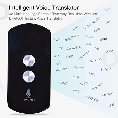Traducteur multilingue sans fil avec interprète vocal synchrone pour voyage et réunion - 6