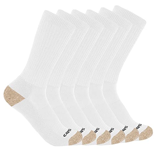 Carhartt Men's SC1136M Midweight Crew Sock 6-Pack