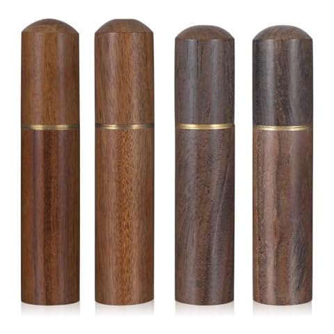 Lusofie Portable Wood Toothpick Holders Cover