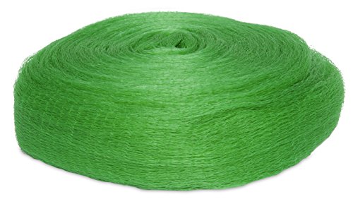 Windhager Filet de Protection Anti-Oiseaux Rational, Filet Foliaire, Net d'Étangs, Dimension des Mailles 15 mm, 10 x 4 m, Vert, 06004