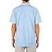 Hurley mens One and Only Textured Short Sleeve Button Up Shirt, Blue Ox, Small US