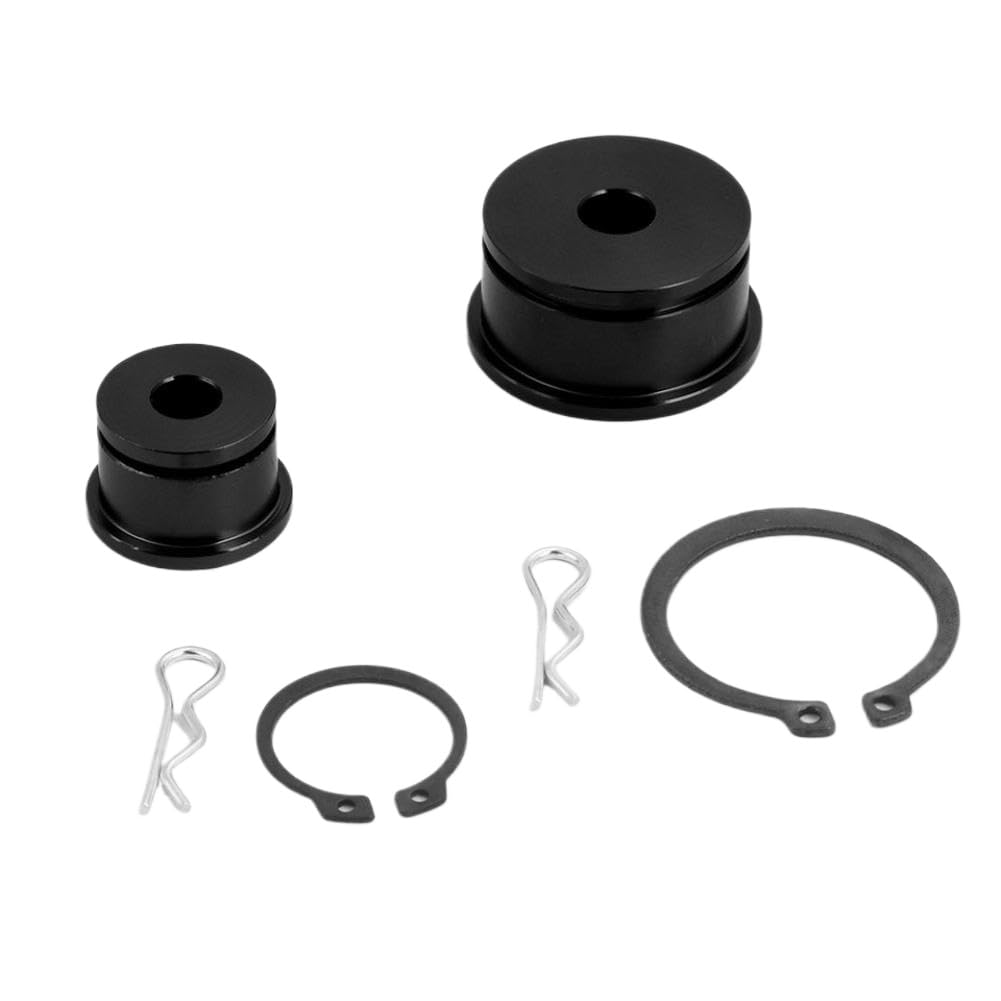 Afvaamfcy Black Short Shifter Bushings Compatible With Civic 2002-2005 Si Ep3 And Rsx Type-S 2002-2006 Short Shifter Adapter Kit(Black)