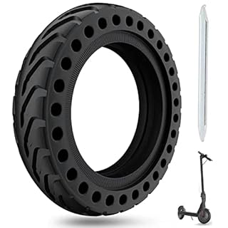 OUXI Pneu Plein pour Xiaomi M365/Pro/Pro 2 Trottinette Electrique,Anti Dérapant Anti Crevaison Increvable Solide 8,5 Pouces Avant/Arrière (1 Pièce)