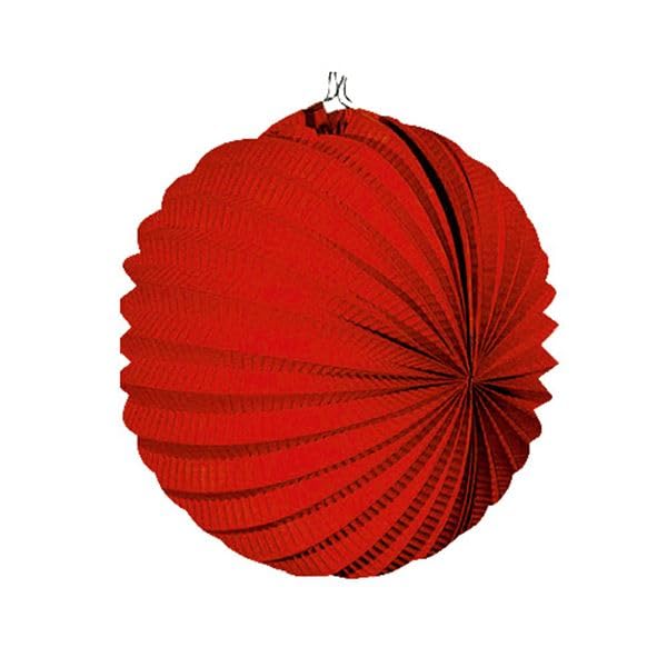 Farolillo de feria típico andaluz sevillano pack de 12 unidades Varios color disponible (Rojo)