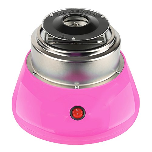 Zuckerwattemaschine für Zuhause, Zuckerwatte-Maschine Set Mit Zuckerwatte Stäbchen & Messlöffel, Zuckerwatte in nur 2 min-Rosa – Bild 4