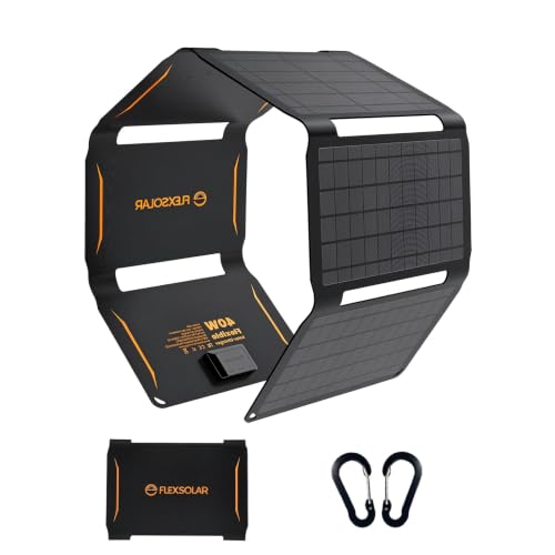 Family Disaster Plan Template: Printable Checklist Download FlexSolar 40W Foldable Solar Panel Charger, USB-C USB-A & DC Outputs | Waterproof portable solar...