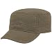 Produktbild Stetson Gosper Army Cap Damen/Herren - Urban Armycap aus Baumwolle - Militärcap mit UV-Schutz 40 - Mütze Militär Sommer/Winter Oliv S (54-55 cm)