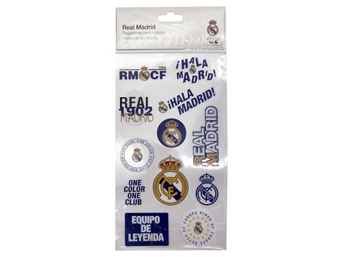 CYPBRANDS-Real Madrid, Stickers, Pegatinas, Removibles, Multicolor, Producto Oficial CYPBRANDS-Real Madrid, Stickers, Pegatinas, Removibles, Multicolor, Producto Oficial