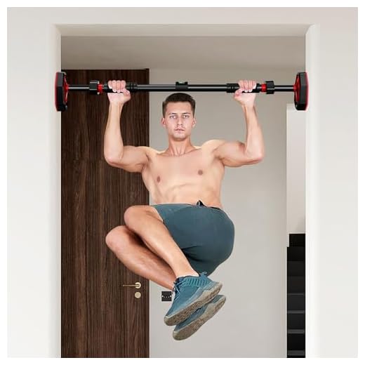 No-Drill Door Pull Up Bar for Fitness
