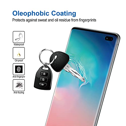 Aacl S10 S10 PLUS Glass Screen Protector For Samsung Galaxy S10 Plus,6.4-Inch,2 Pack,Curved Tempered Glass,Compatible thumb #5