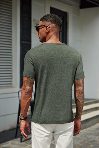 COOFANDY Men's T Shirts Short Sleeve Soft Crew Neck Lightweight Tee Shirts Casual Summer Basic Tops3